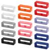 Mabor 16 Pack Magic Band Holder Clips, Smart Watch Band Fixing Rings, Silicone Locks Clips Strap Holder Watch Strap Replacement Accessories (Multi-Color) view 1
