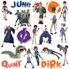 The Last Kids on Earth 50ct Vinyl Large Deluxe Stickers Variety Pack - Laptop, Water Bottle, Scrapbooking, Tablet, Skateboard, Indoor/Outdoor view 4