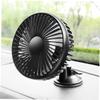 balacoo USB Charging Car Fan Rotatable Mini Cooling Fan with Suction Cup for Trucks Cars Office and Home Stable Abs Material Dashboard Mount view 2
