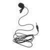 OSALADI Professional Clip Lapel Microphone for Phone Plug and Play Lavalier Mic with Sturdy Build Clear Sound Recording for Video Interview Podcast and Hands Use view 1