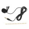 OSALADI Professional Clip Lapel Microphone for Phone Plug and Play Lavalier Mic with Sturdy Build Clear Sound Recording for Video Interview Podcast and Hands Use view 2