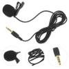OSALADI Professional Clip Lapel Microphone for Phone Plug and Play Lavalier Mic with Sturdy Build Clear Sound Recording for Video Interview Podcast and Hands Use view 4