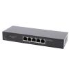 Asixxsix Network Switch 2.5 Gigabit, 5 Ports Multi Gigabit Unmanaged Ethernet Switch Plug and Play Desktop Wall Mount Ethernet Splitter Network Hub for NAS, Metal Design (US Plug (100-240V)) view 1