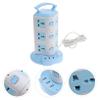 DOITOOL Portable Power Strip USB Charging Station with Extension Cord for Dorm Essentials Smart Outlet Surge Protector for Home Office and Travel view 2