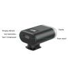 Jectse Universal Camera Flash Rechargeable Brightness Adjustable 5600K Flash with Hot Shoe, for GR3, ZV1 (Black) view 3