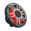 HERTZ HMX 7.7 S-LD-G  7.7" Hi-End LED Marine Coaxial Speakers, 200W Peak, 4, IP65 Water-Resistant, Sport Grille, UV & Salt Fog Certified view 2