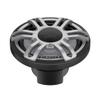 HERTZ HMX 7.7 S-LD-G  7.7" Hi-End LED Marine Coaxial Speakers, 200W Peak, 4, IP65 Water-Resistant, Sport Grille, UV & Salt Fog Certified view 3