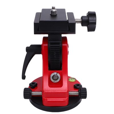Asixxsix Telescope Mount, 90 Degree Adjustment Latitude Adjustment Aluminum Alloy Equatorial with Dual Knobs for Watcher Star Field and Astronomy Telescopes (Red)