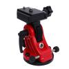 Asixxsix Telescope Mount, 90 Degree Adjustment Latitude Adjustment Aluminum Alloy Equatorial with Dual Knobs for Watcher Star Field and Astronomy Telescopes (Red) view 2