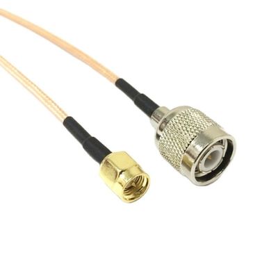 1-Pack SMA Male to TNC Male Plug Pigtail Cable RG316 2.5 Meters Long