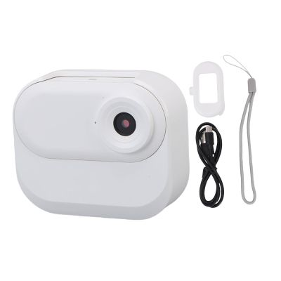 Zyyini Mini Body Camera, 1080P HD Wearable DV Camcorder with Magnetic Design and Night Vision, Built in 32GB Memory Card, for Cycling Travel Sports Vlog Camping (White)