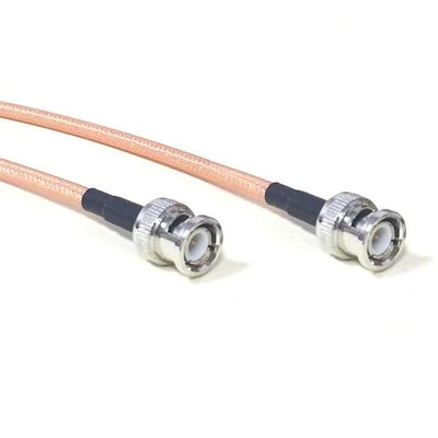 Audio Video BNC Cable Male to Male Straight Pigtail Adapter (200CM) (RG142)