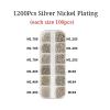 1200Pcs Micro Glasses Screws Kit TREXCFGH(Nickel Plating) view 2
