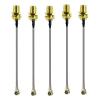 10-Pack U.FL Switch RP-SMA Female to Male pin-Tail Cable 20cm for PCI Wireless Network Card Wireless Router view 1