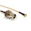 Wireless Modem Cable MCX Male Right Angle Switch BNC Female Pigtail Adapter (15CM) (RG316) view 1