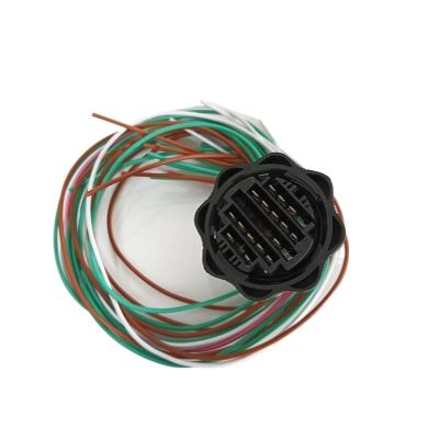 1pcs Door Wiring Harness Plug Instrument Wiring Cable Compatible for Citroen Sienna Elysee 206 C21(16 pin)