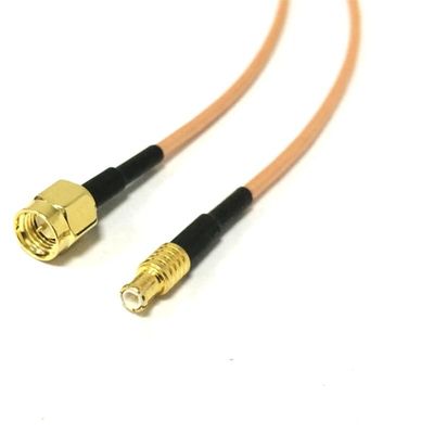 SMA Male Plug to MCX Male Straight Cable Adapter 6 Inch for WiFi ((400CM) (RG316))