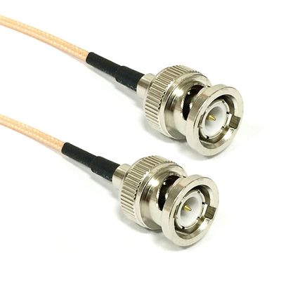 Audio Video BNC Cable Male to Male Straight Pigtail Adapter (1000CM) (RG316)