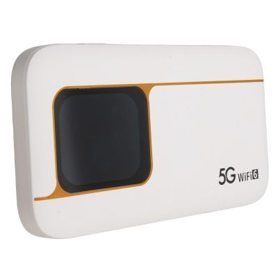 Diyeeni 5G LTE WiFi Mobile Hotspot  Up to 2.77Gbps Speed, Pocket Hotspot Device with Sim Card Slot & Touch Screen, Support 2.4G/5.8G, Connects Up to 16 Devices, IP67