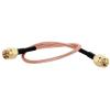 SMA Male to SMA Male Plug Jack Connector Pigtail Extension Cable (1000CM) (RG316) view 1