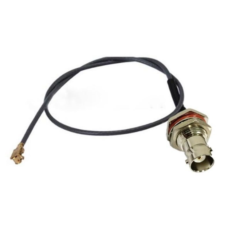 U.FL to BNC Female 1.13mm Pigtail Cable for PCI Wi-Fi Card Wireless Router Extender (30cm)