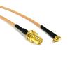 RP SMA Female Switch to MMCX Male Right-Angle Pigtail Cable (30CM) (RG316) view 1