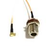 MCX Right Angle 90 Degree Switch N-Type Female Through-Wall Pigtail Cable for Wi-Fi Routers (20CM) (RG316) view 1