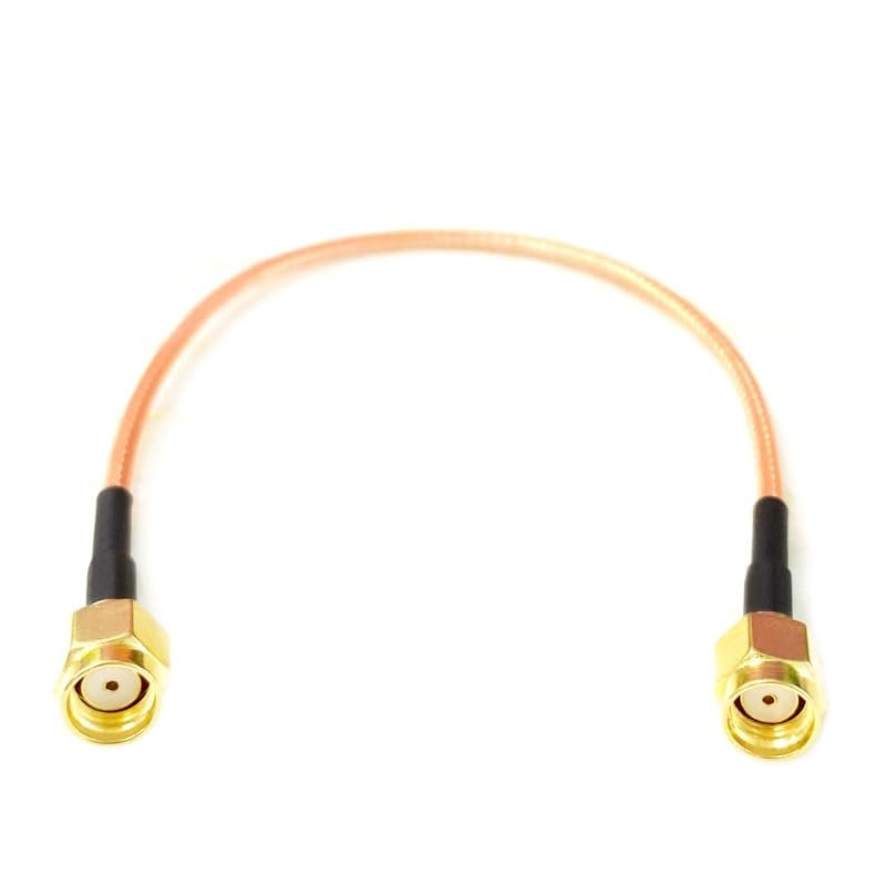 RP SMA Male Female Switch with RP SMA Plug and Socket Pigtail Adapter RG316 Cable 200cm for Wi-Fi Wireless