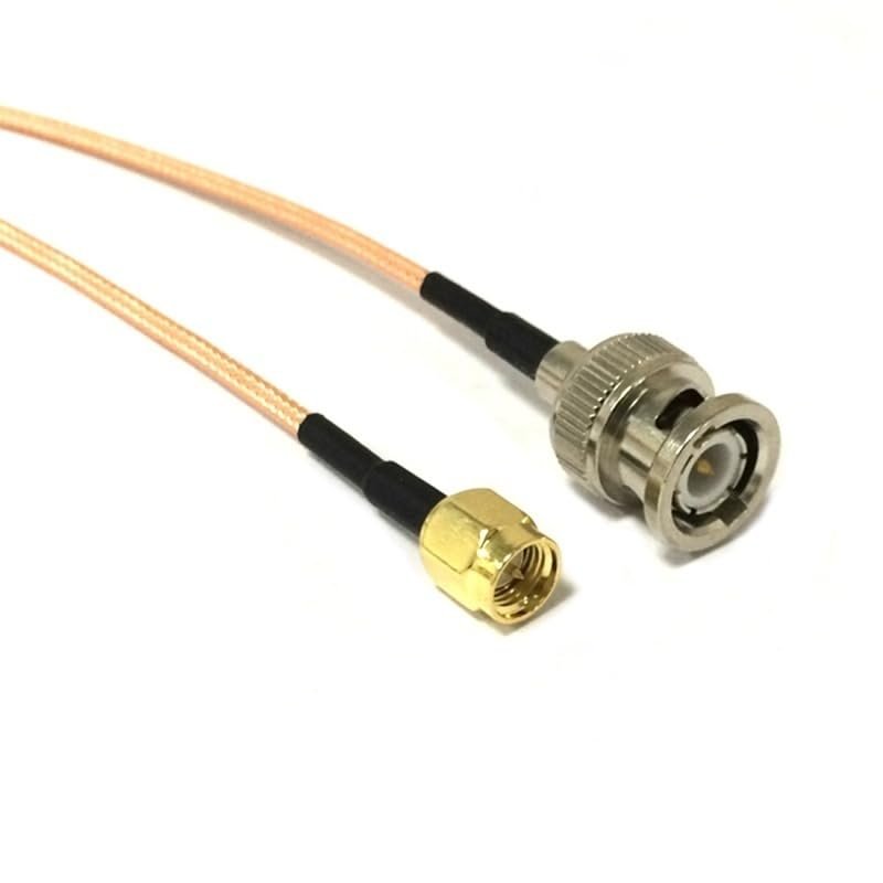 SMA Male to BNC Straight Pigtail Cable RG316 for Wi-Fi Wireless 3G 4G Modem 100CM