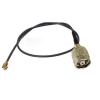 U.FL to RP TNC Male 1.13mm Pigtail Cable for PCI WiFi Card Wireless Router Extender (30cm) view 1