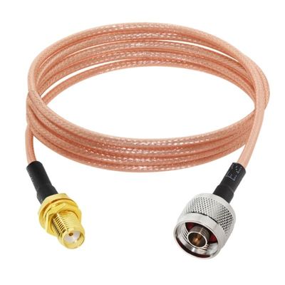 Wireless Antenna Extension Cable SMA Male Female RP to N-Type Plug Jack with Nu Pigtail Adapter RG316 50cm (Type 3)