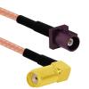 D-Sub Male/Female Purple to SMA Plug/Jack Pigtail Cable Adapter RG316 100cm for GPS (Type 6) view 1