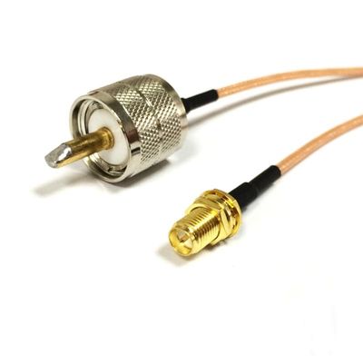 SMA Female Male Switch UHF Plug SO239 Patch Cord Adapter RG316 6 Inch for Wireless Modem (20cm) (Type 9)