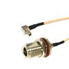 N-Type Female Switch TS9 Plug Right Angle 90 Degree Pigtail Cable RG316 15cm for 3G Wireless Modem view 1