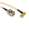 RP Plug to BNC Male/Female Bulkhead Pigtail Cable Adapter (30CM) (RPSMAJW-BNCJ) view 1