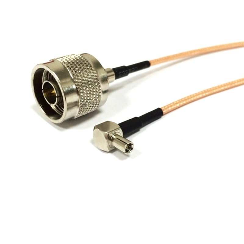 N-Type Open Switch TS9 Plug Right Angle 90 Degree Pigtail Cable RG316 100cm for 3G Wireless Modem