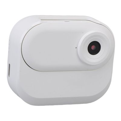 Zyyini Mini Body Camera, 1080P HD Wearable DV Camcorder with Magnetic Design and Night Vision, POV Video Recording for Cycling Travel Sports Vlog Camping (White)