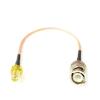 SMA Female Nut to BNC Straight Pigtail Cable RG316 for Wi-Fi Wireless 3G 4G Modem (300CM) view 1