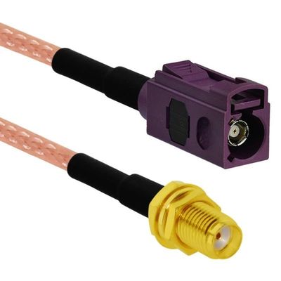 D-Type Male Female Purple to SMA Plug Jack Pigtail Cable Adapter RG316 100cm for GPS (Type9)
