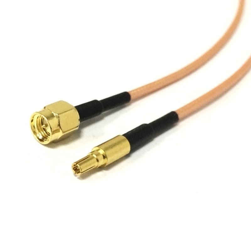 SMA Male Plug to CRC9 Straight Pigtail Cable RG316 for Wi-Fi Wireless 3G 4G Modem 15CM