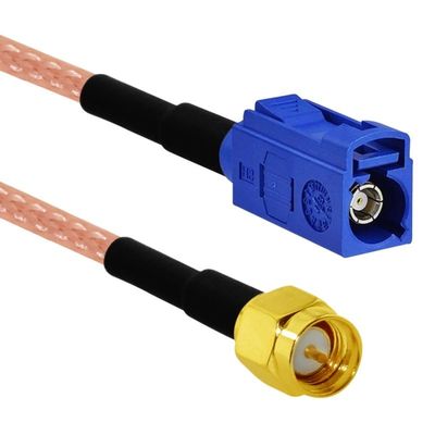 C-Type Male Female Blue to SMA Plug Jack Pigtail Cable Adapter RG316 (30CM) (Type7)