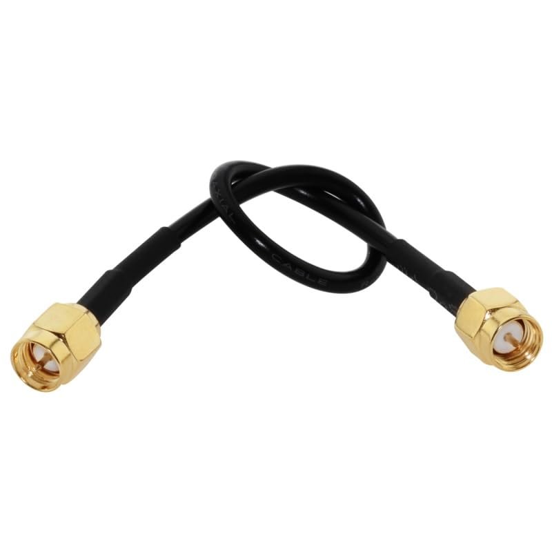 SMA Male to SMA Male Plug Jack Connector Pigtail Extension Cable (400CM) (RG174)