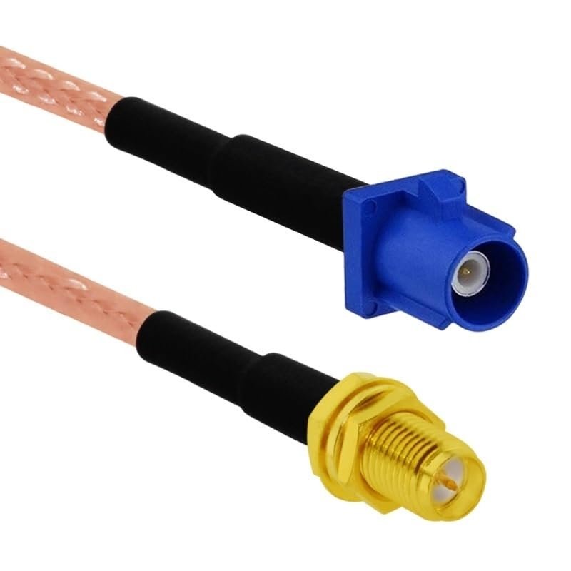 C-Type Male Female Blue to SMA Plug Jack Pigtail Cable Adapter RG316 (50CM) (Type4)
