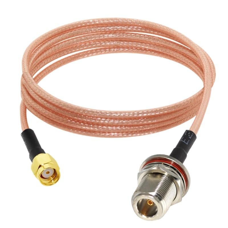 Wireless Antenna Extension Cable SMA Male Female RP to N-Type Plug Jack with Nu Pigtail Adapter RG316 30cm (Type 10)