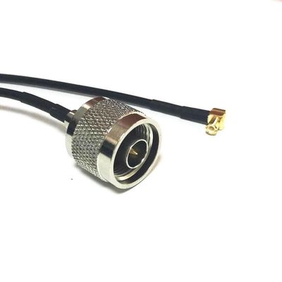 1 Piece MCX Plug Right Angle RA to N Male Patch Cable Adapter for WiFi Router (200CM) (RG174)