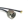 1 x MCX Plug Right Angle RA to N Male Patch Cable Adapter for WiFi Router (1000CM) (RG174) view 1