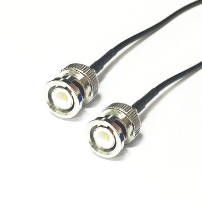 Audio Video BNC Cable Male to Male Straight Pigtail Adapter (1000CM) (RG174)