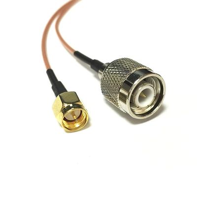 WiFi Antenna Cable SMA to TNC Male Plug Pigtail Adapter (10CM) (RG178)