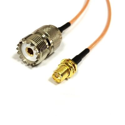 SMA Female Male Switch UHF Plug SO239 Patch Cord Adapter RG316 6 Inch for Wireless Modem (30cm) (Type 10)