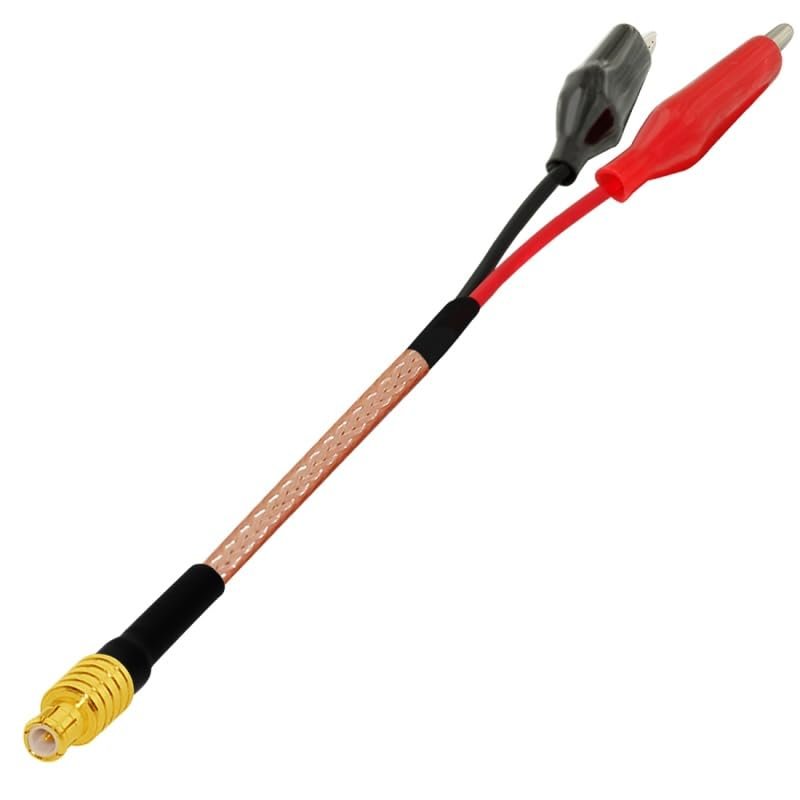 1-Pack MCX Male to Alligator Clip Extension Cable RG316 50CM